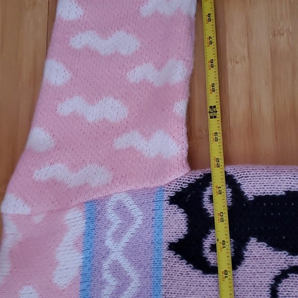 Pink Cat Pattern Sweater - Picture 10 of 10